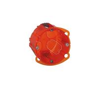 Boite d'encastrement BATIBOX multimatériaux simple poste profondeur 50 mm