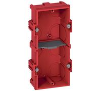 Boîte d'encastrement BATIBOX pour maçonnerie IP20 en plastique 2 postes ou 4 à 5 modules - LEGRAND - 080142