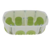 Boîte d'encastrement BBS - 2 postes - Ø 67 mm - Profondeur 50 mm - 550250 - Bizline