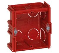 Boîte d'encastrement carrée Legrand 40mm - 080141 [100 pièces]