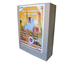 Boîte d'encastrement cloison sèche 1 poste diamètre 67 profondeur 40 Capri, lot de 300