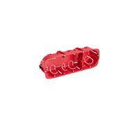Boite d'encastrement D67/P40 Debflex cloison sèche 718031 - 3 postes