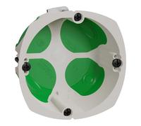 Boîte d'encastrement étanche à l'air - 1 poste - Ø 67 mm - Profondeur 40 mm - Multifix Air - IMT35001 - Schneider