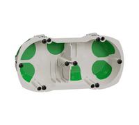 Schneider Electric - Multifix air, boîte étanche 2 postes entraxe 71mm, diam. 67 mm, prof. 40 mm - IMT35000