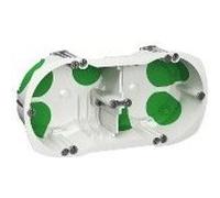 Schneider Electric - Multifix air, boîte étanche 2 postes entraxe 71mm, diam. 67 mm, prof. 40 mm - IMT35000