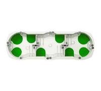 Schneider Electric - Multifix air, boîte étanche 3 postes entraxe 71mm, diam. 67 mm, prof. 40 mm - IMT35031