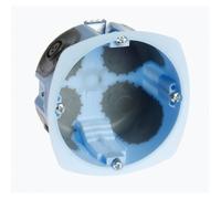 Boite d'encastrement - EUR - PACK de 100 - Diamètre 67 mm - Profondeur 40 mm - Étanche à l'air