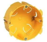 Boîte D'Encastrement Jaune 1 Poste 85mm Profondeur 50mm Pour Prise 20-32a Sur Cloison Sèche Batibox Legrand