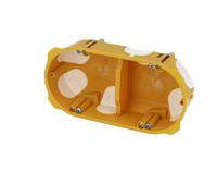 Boîte d'encastrement - KOPOS - 2 postes - Prof. 40 mm - Étanche à l'air - Pour installation monophasée