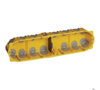 Legrand Boîte d'encastrement Ecobatibox 4 postes 8/10 modules profondeur 40 mm Energy BBC