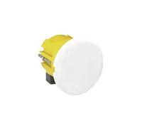 Legrand 089346 Boîte Luminaire Batibox Cloisons Sèches avec Couvercle de Finition pour Applique, Jaune
