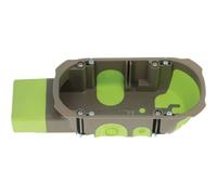 Boîte d'encastrement micro module - 2 postes - Ø 67 mm - Profondeur 40 mm - R'Box - 500174 - Bizline