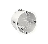 Boîte d'encastrement Multifix - 1 poste - Profondeur 50mm - Blanc