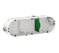 Boîte d'encastrement Multifix - 3 postes - Profondeur 50mm - Blanc Blanc G