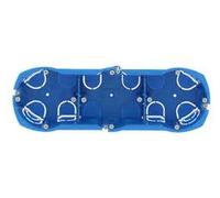 Boîte d'encastrement MULTIFIX PLUS bleu 3 postes - SCHNEIDER ELECTRIC - IMT35244