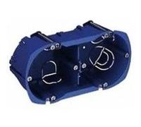 Boite d'encastrement Multifix Plus - Double poste - Prof 50mm Entraxe 57mm