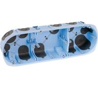 Boîte d'encastrement XL air'métic pour cloisons sèches - 3 postes - P40 EUROHM