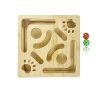 Boîte d'enrichissement de Limes à Ongles pour Chat - Boîte d'enrichissement Interactive à 3 Boules pour Chat - Puzzle d'exercice B0x | pour Petit, Moyen et Grand, Cour, porches, Jardins