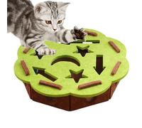 Boîte D'Enrichissement Griffe et Casse-Tête pour Chat - Grattoir Protecteur De Griffes - Coffret à Gratter Stimulant pour Chat,pour Toilettage, Intérieur Canapé Coin Meuble