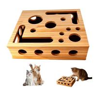 Boîte d'enrichissement pour chat - Cadeau pour un chat qui déteste avoir ses ongles coupés - Alternative sans stress aux tondeuses et broyeurs pour les chats