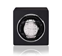 Boîte d'enroulement Watch Windrs - Classic Automatic mécanical Motor Motor Shaker Red Orange Black Single Watch Dispositif Enroulement Porte-Montres Affichage Boîte de Rangement de Bijoux
