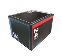 Boîte d'entraînement pliométrique - Saut de fitness, plate-forme squat | Outil d'équilibre lourd, étape d'exercice professionnel pour exercices de vitesse Agility cardio entraînement athlètes