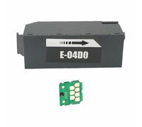 Boîte d'entretien d'encre de rechange en plastique avec puce pour imprimantes Epson EWMB1/T04D0, compatible avec Expression ET-7700, ET-7750