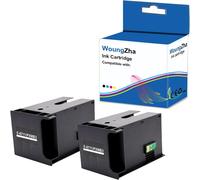 Boîte D'Entretien D'Encre T6711 C13T671100 Pour Epson Wf 7110 7210 7510 7610 7615 7620 7710 7715 7720 3010 3520 3530 3540 3620 L145 5 Et-16500 (2 Pk)