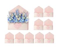 Boîte d'enveloppe florale pour la Saint-Valentin, motif cœur, décorations romantiques, bouquets de fleurs - pour , famille, amis, épouse, mère, sœur, fille, vacances, fiançailles, cérémonies