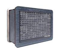 Boîte d'épargne, boîte pour économiser de l'argent en bois - Décoration de boîte de banque d'épargne en bois - Tirelire adulte avec compteur et cible pour , fami