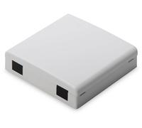 Boîte d'épissure fibre optique FTTH DIGITUS pour 2 épissures pour montage mural