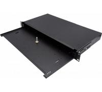 Boîte d'épissure FO, non équipée, sans panneau frontal, 48,30cm (19"), extensible, noir (395415)