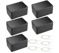 Boite Derivation, 5 PCS Boite de Derivation Electrique IP66, Boite de derivation Etanche Exterieur, Boite De Dérivation Étanche, 58 x 83 x 34 mm