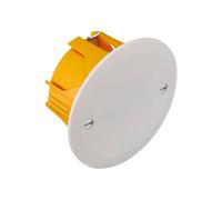 Boite dérivation cloison sèche avec couvercle diamètre 65mm