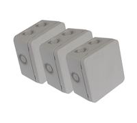 Boite dérivation IP54 85x85 lot de 3 DEBFLEX