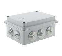 Boîte dérivation IP54 à visser 1/4 de tour 150 x 110 x 70mm - Gris - Zenitech