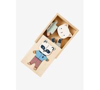 Boite des animaux à habiller en bois FSC® bois TU