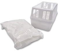 Boîte déshumidificateur avec 2 recharges - XL / env. 25x14,5x15 cm - env. 2,4 Kg