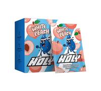 Boîte d'essai HOLY Hydration 10 “White Peach” avec goût de pêche en poudre | 10 portions d'électrolytes et de minéraux précieux | Hydration Drink | Végétalien avec arômes naturels