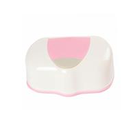 Boîte d'essuyage Boîte de tissu humide Dispensateur Disser des lingettes en plastique Case de tissu baignoire Organisateur couches portables..
