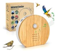 Boîte détecteur de Mouvement avec Chant d'oiseaux, Rodukee Boîte Soundbox Oiseau avec Minuterie, 9 Naturels Birdsongs, Murmure de Ruisseau, Source Forestière, Boîte Àmusique Relaxante et Détente