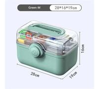 Boîte D'évaluation De Médecine Familiale De Grande Capacité,Trousse De Premiers Soins Portable,Boîtes De Rangement De Médicaments,Organisateurs En Plastique,Organisation À Domicile