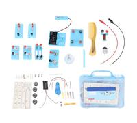 Boîte d'expérience de Circuit, kit d'apprentissage électronique avec Plus de 50 Composants Build Series ou Circuits parallèles éoliennes et Feux de Circulation LED pour Les