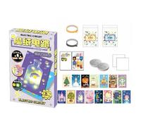 Boîte d'expériences, kit d'expériences, cartes de vœux lumineuses pour bricoler et apprendre comme jouet éducatif pour l'école, les cours et la maison