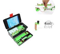 Boîte d'expérimentation complète en génie électrique - Kit de laboratoire circuits d'électromagnétisme physique for les démonstrations classe