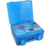 Boîte D'expérimentation De Circuit Électromagnétique À Composants Complets, Kit De Laboratoire De Physique En Métal ABS For Générateur Série-parallèle Et À Manivelle
