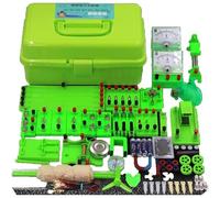 Boîte d'expérimentation de la loi d'Ohm et du circuit de Joule, kit de test de puissance de mini ampoule et de feux de circulation, équipement électrique physique complet