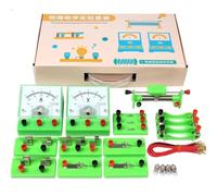 Boîte D'expérimentation D'électromagnétisme Kit De Laboratoire De Circuits Électriques Physiques For Étudiants Outil Pédagogique De Démonstration D'électricité Et De Champ Magnétique