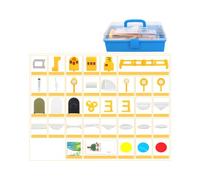 Boîte d'expérimentation d'optique éducative à assemblage rapide pour laboratoires scientifiques, démonstrations, outil de laboratoire de physique