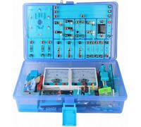 Boîte d'expérimentation électrique de Groupe avec Circuit imprimé - Kit de Physique for la Loi d'Ohm, Le Joule, l'électromagnétisme et l'induction électromagnétique